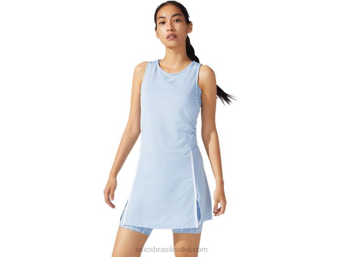 novo vestido forte 92 feminino 462T3846 impressão de névoa Asics