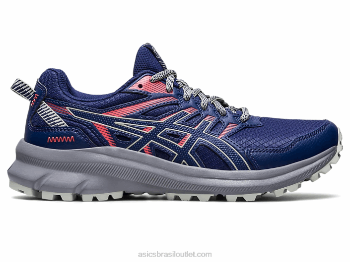 batedor de trilha 2 462T2453 azul índigo/sálvia clara Asics