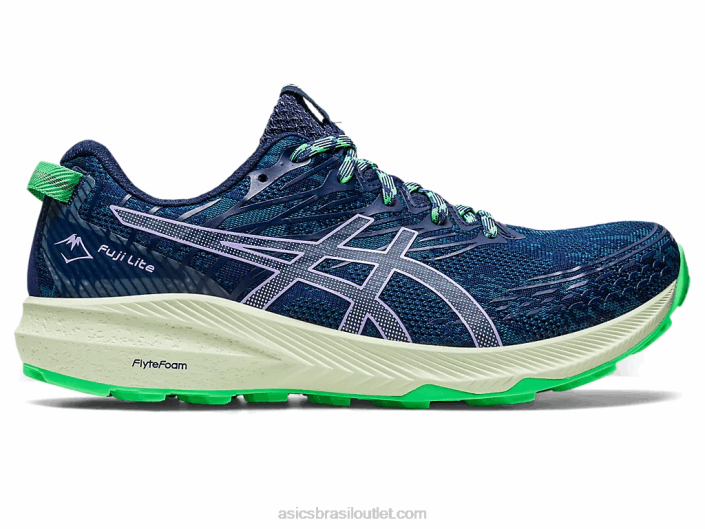 fuji lite 3 462T2639 tinta azul-petróleo/violeta digital Asics