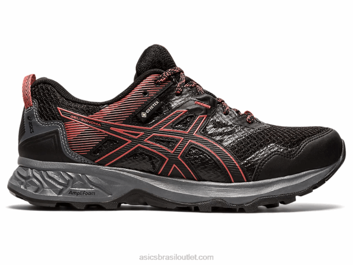gel-sonoma 5 g-tx 462T4007 rosa preta/seca Asics