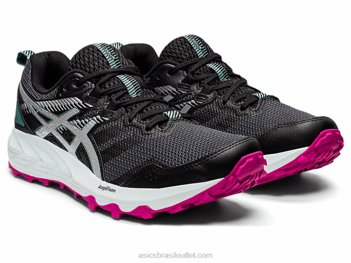 gel-sonoma 6 462T3558 preto/prata pura Asics
