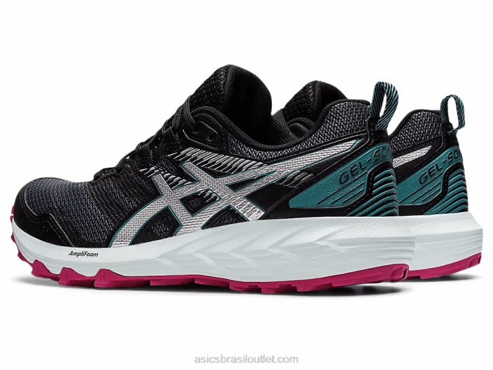 gel-sonoma 6 462T3558 preto/prata pura Asics