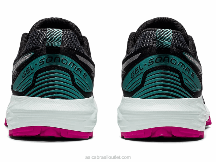 gel-sonoma 6 462T3558 preto/prata pura Asics