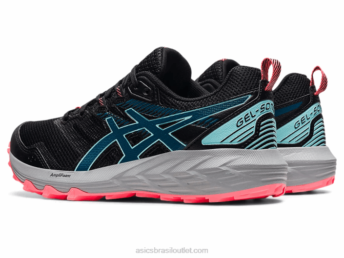 gel-sonoma 6 462T3748 azul-petróleo preto/profundo Asics