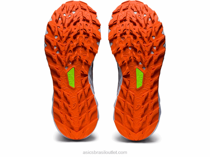 gel-trabuco 10 462T2880 preto/nova laranja Asics
