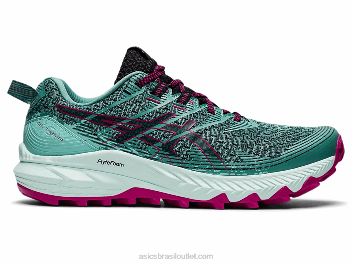 gel-trabuco 10 462T3508 sálvia/negra Asics