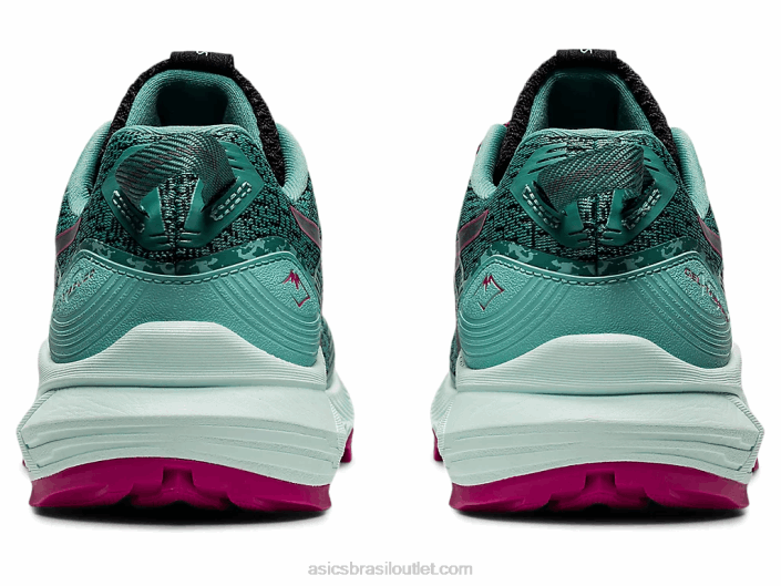 gel-trabuco 10 462T3508 sálvia/negra Asics