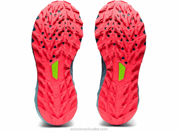 gel-trabuco 9 462T3888 coral preto/brilhante Asics
