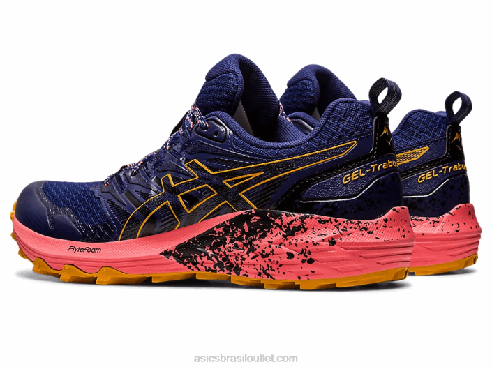 gel-trabuco terra 462T2636 azul índigo/tempestade de areia Asics