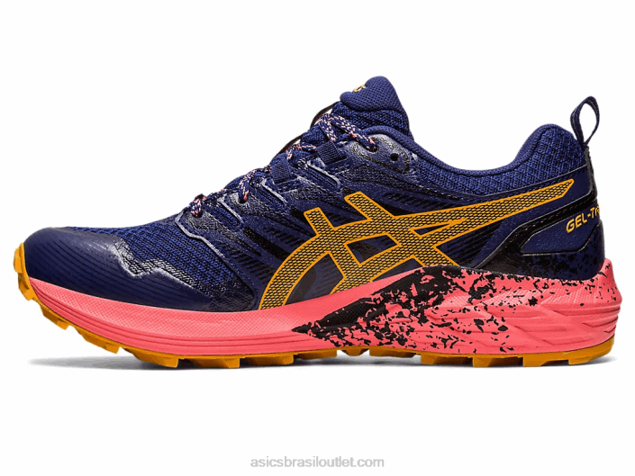 gel-trabuco terra 462T2636 azul índigo/tempestade de areia Asics