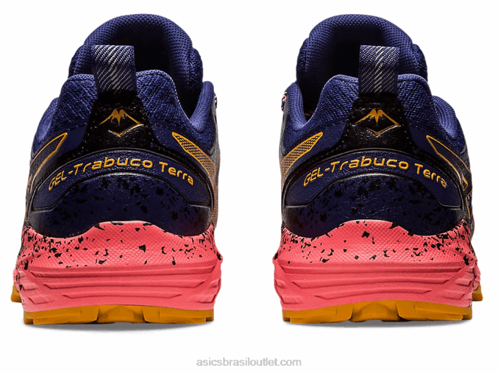 gel-trabuco terra 462T2636 azul índigo/tempestade de areia Asics