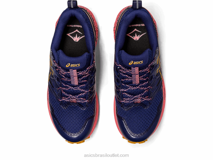gel-trabuco terra 462T2636 azul índigo/tempestade de areia Asics