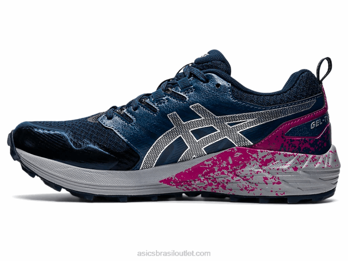 gel-trabuco terra 462T3570 azul francês/prata pura Asics