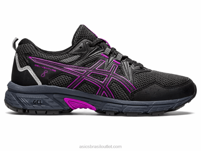 gel-venture 8 462T2710 orquídea preta Asics