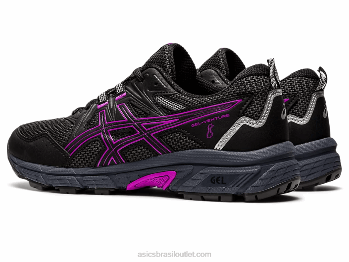 gel-venture 8 462T2710 orquídea preta Asics