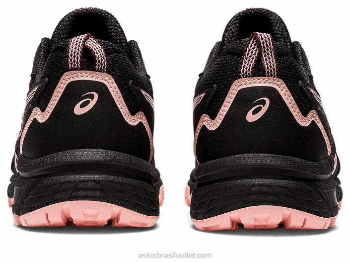 gel-venture 8 462T2873 preto/rosa fosco Asics