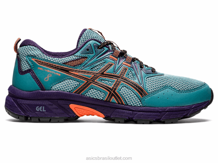 gel-venture 8 462T2879 pinho nebuloso/laranja nova Asics