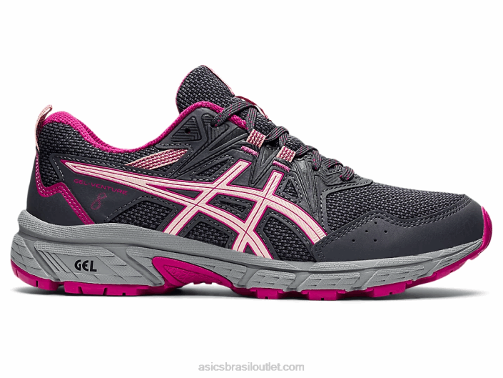 gel-venture 8 462T3440 transportadora cinza/brisa Asics