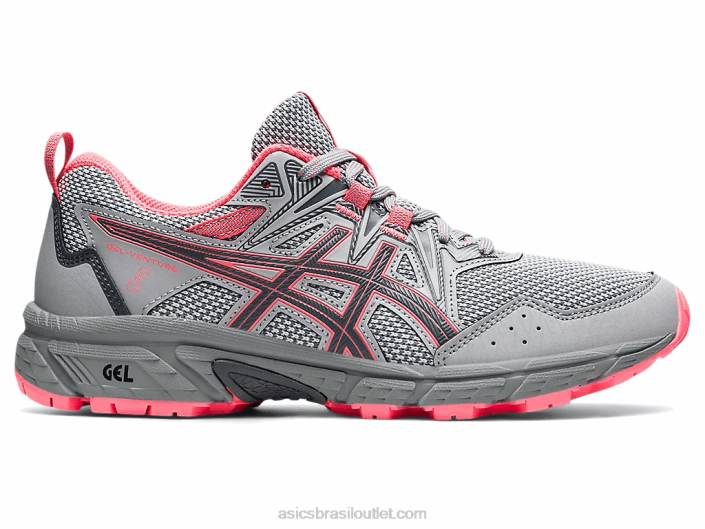 gel-venture 8 462T3611 piemonte cinza/coral ardente Asics