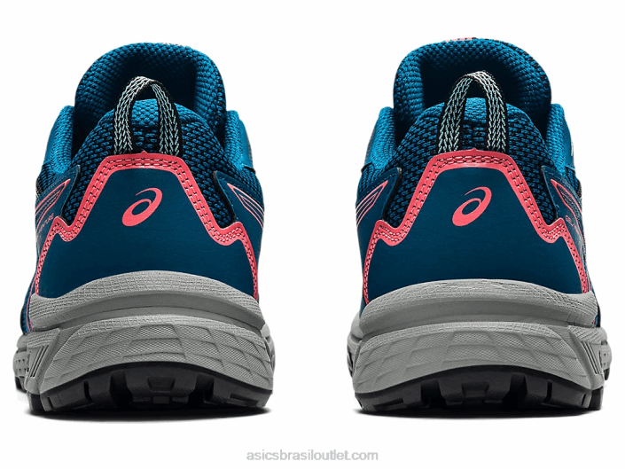 gel-venture 8 462T3612 azul-petróleo do mar profundo/coral ardente Asics