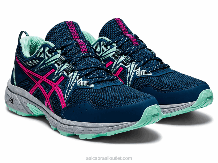 gel-venture 8 462T3873 mako azul/rosa glo Asics