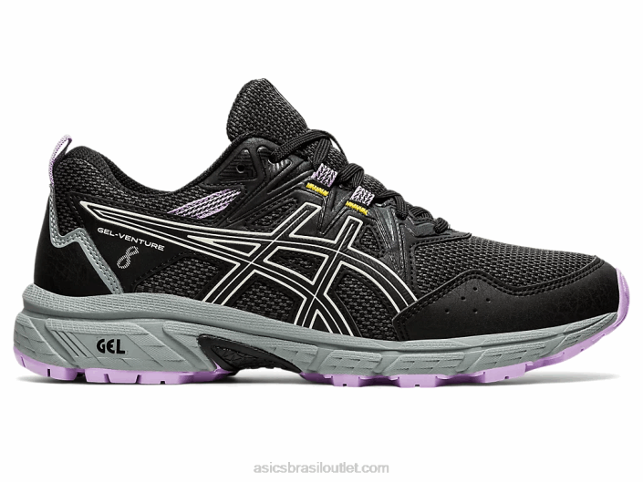 gel-venture 8 de largura 462T3354 preto/marfim Asics