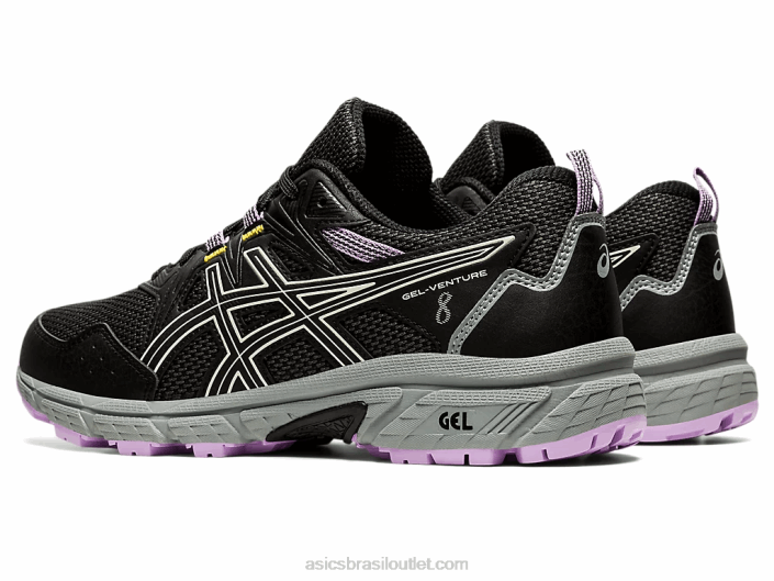 gel-venture 8 de largura 462T3354 preto/marfim Asics