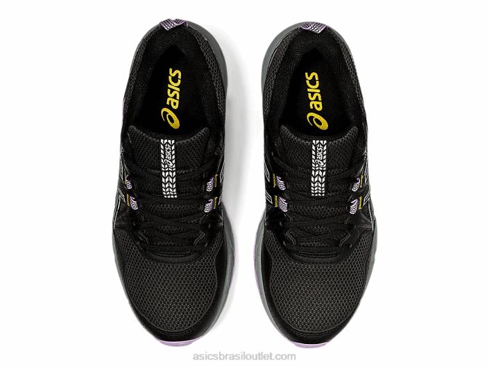 gel-venture 8 de largura 462T3354 preto/marfim Asics