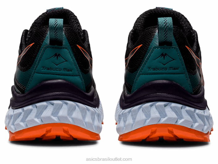 trabuco max 462T2882 preto/nova laranja Asics