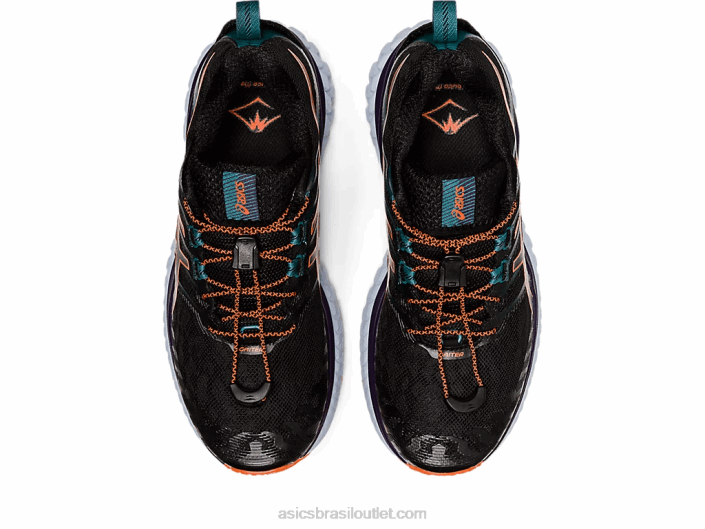 trabuco max 462T2882 preto/nova laranja Asics