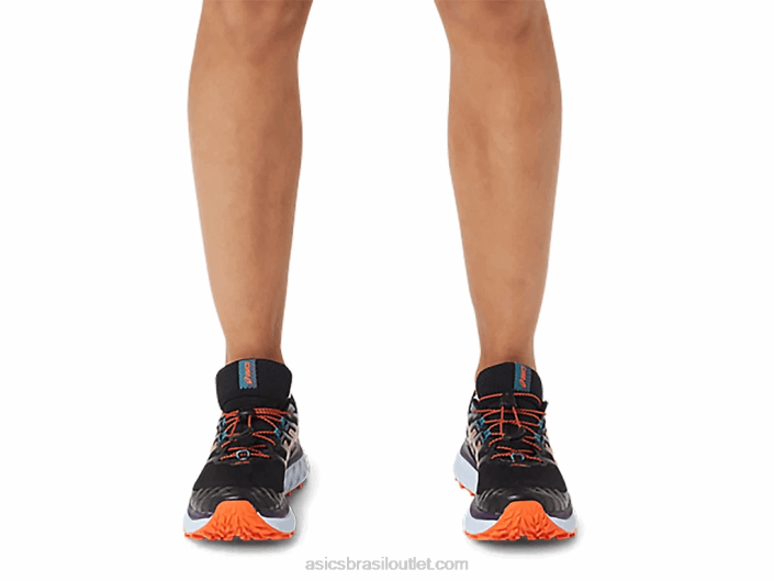 trabuco max 462T2882 preto/nova laranja Asics