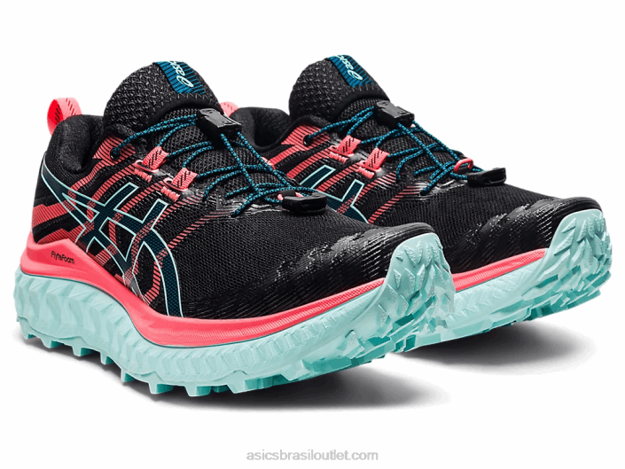 trabuco max 462T3877 coral preto/brilhante Asics