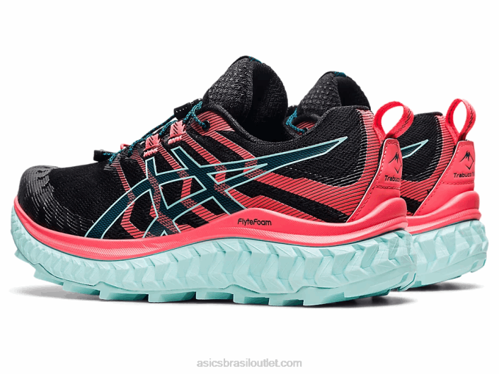 trabuco max 462T3877 coral preto/brilhante Asics