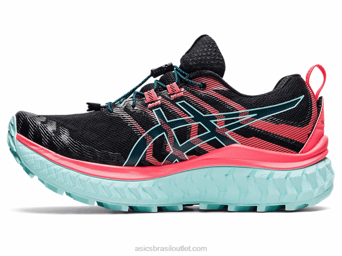trabuco max 462T3877 coral preto/brilhante Asics