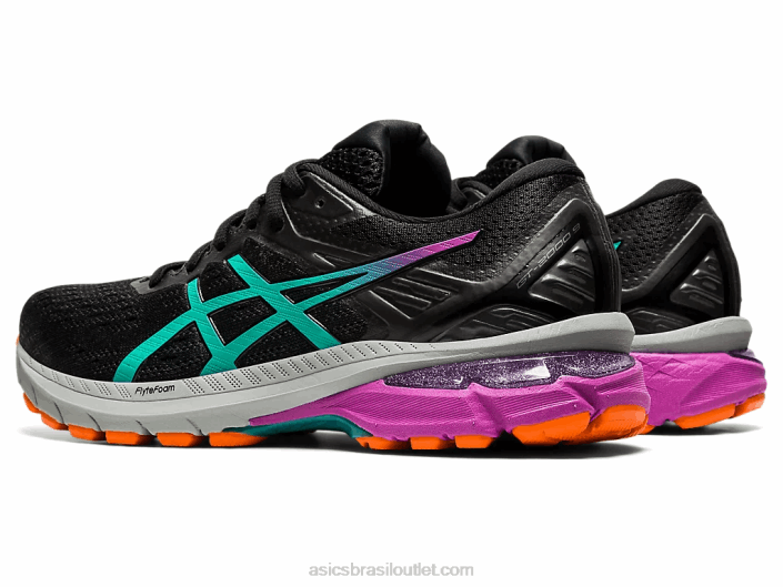 trilha gt-2000 9 462T4019 jóia negra/báltica Asics