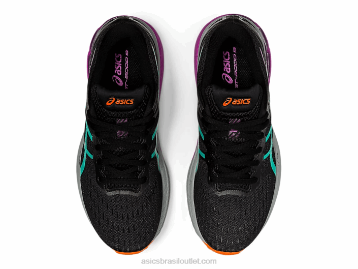 trilha gt-2000 9 462T4019 jóia negra/báltica Asics