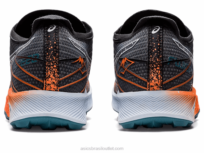velocidade fuji 462T2906 preto/nova laranja Asics