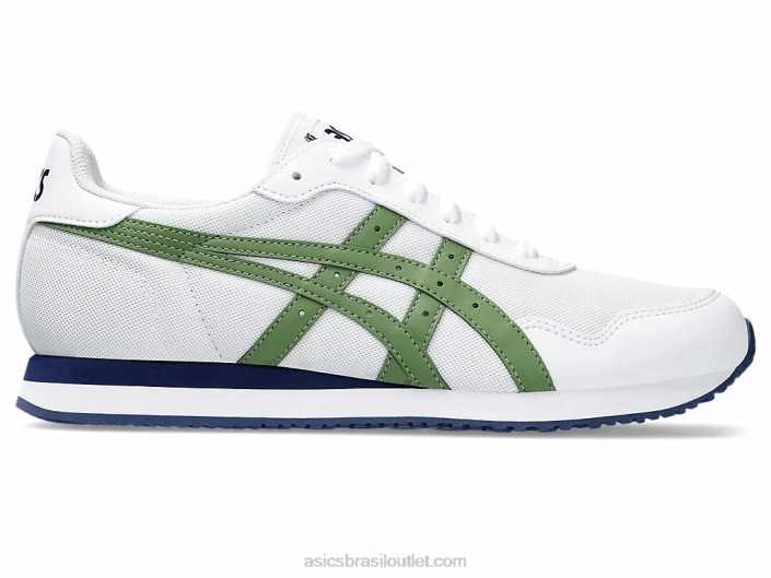 corredor tigre 462T208 branco/verde cedro Asics