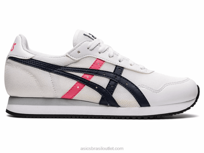 corredor tigre 462T4052 branco/meia-noite Asics