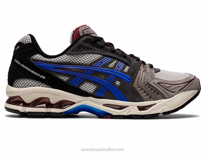 gel-kayano 14 462T847 cinza ostra/azul ilusão Asics