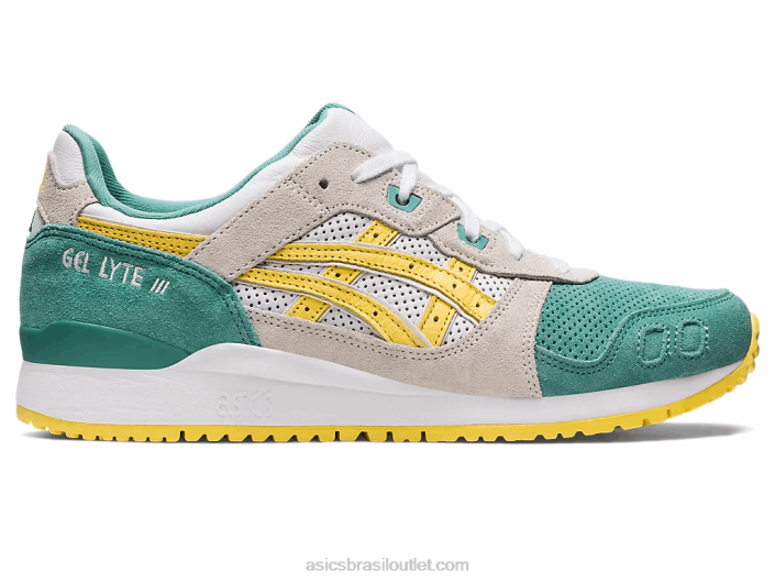 gel-lyte iii og 462T219 creme de sálvia/banana Asics