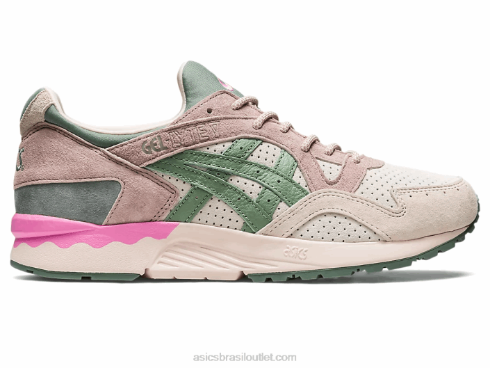 gel-lyte v spring no japão 462T60 creme/cinza ardósia Asics
