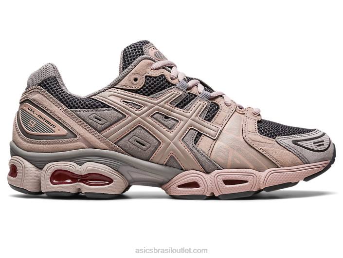 gel nimbus 9 462T484 cinza obsidiana/rocha da lua Asics