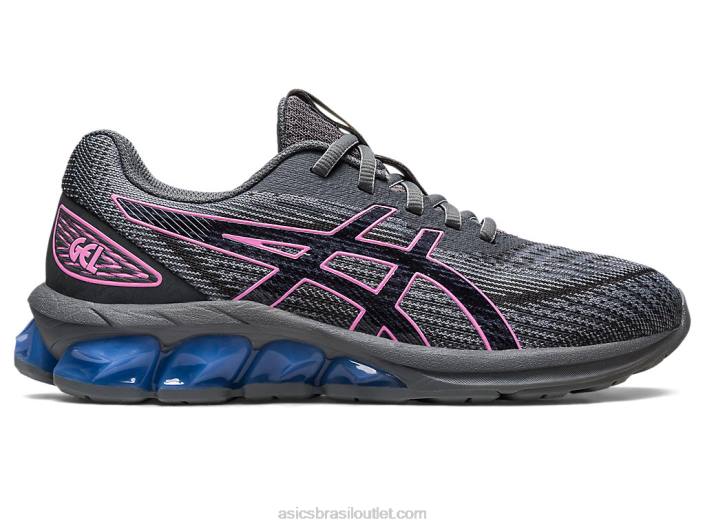 gel-quantum 180 vii 462T2325 cinza aço/chiclete Asics