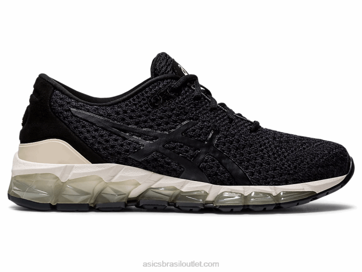 gel-quantum 360 5 malha 462T4148 preto/rosa aconchegante Asics
