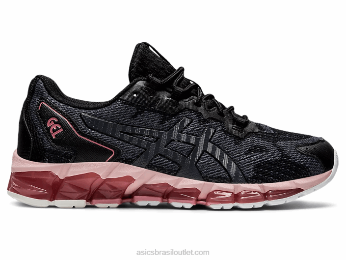 gel-quantum 360 6 462T3879 preto/cinza portador Asics