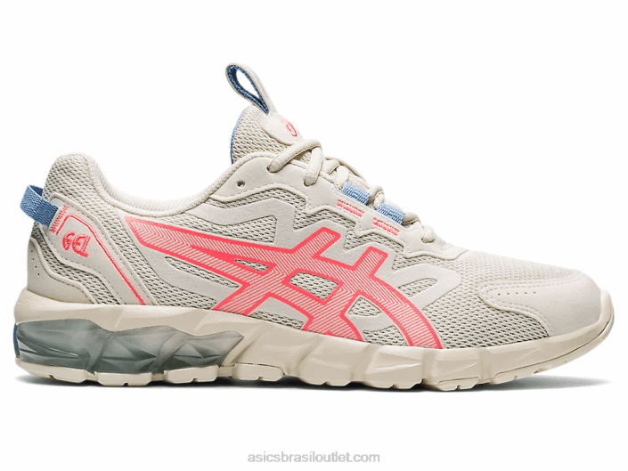 gel-quantum 90 3 462T3909 bétula/coral ardente Asics