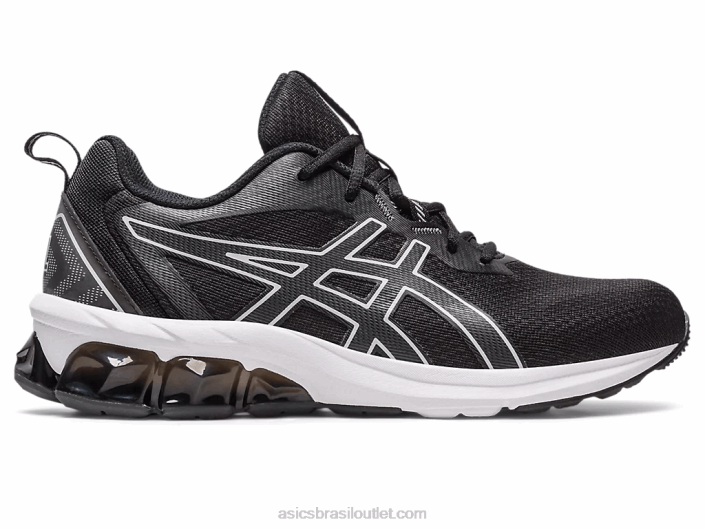 gel-quantum 90 iv 462T2219 preto/cinza médio Asics