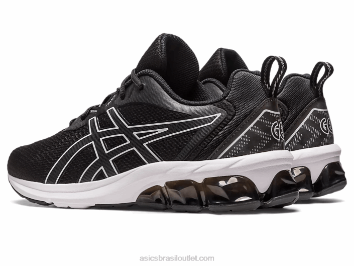 gel-quantum 90 iv 462T2219 preto/cinza médio Asics