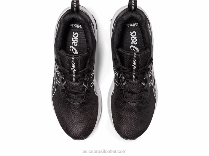 gel-quantum 90 iv 462T2219 preto/cinza médio Asics